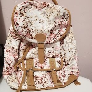 New floral backpack